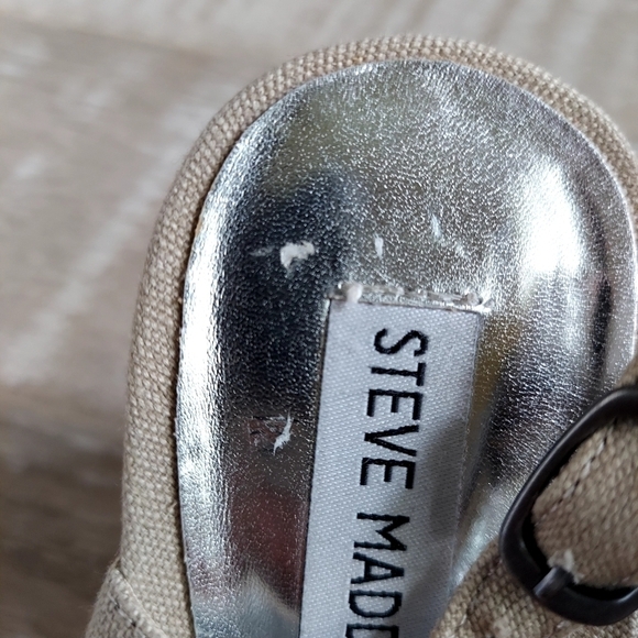 Steve Madden Canvas Platform Wedges - Picture 14 of 16